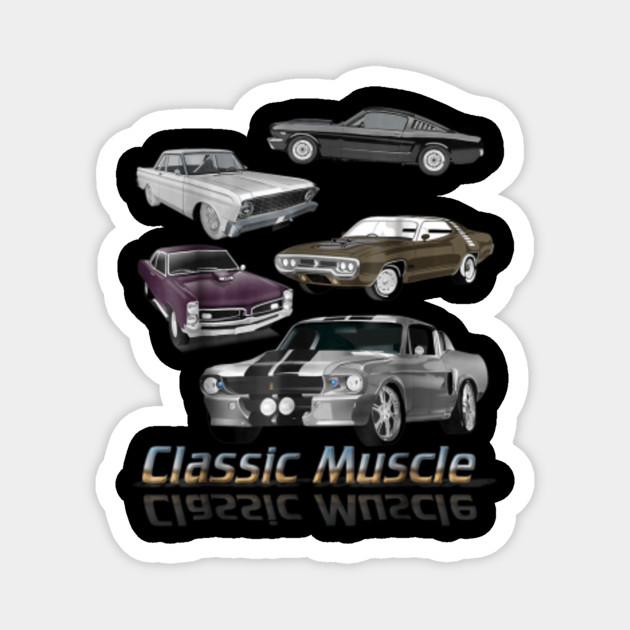 Classic American Muscle Cars Vintage Gift Classic American