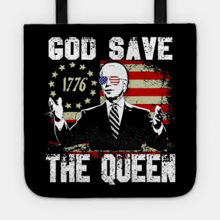 God save the Queen confsued funny Tote