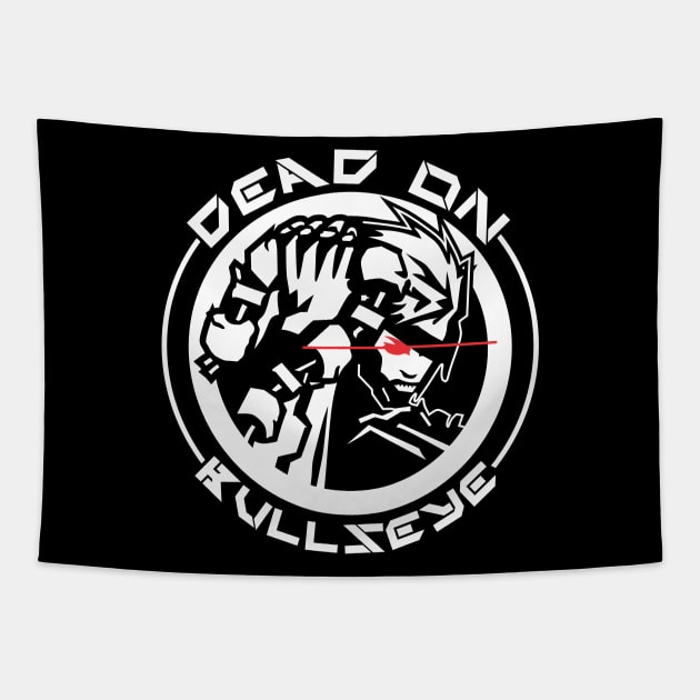 Raiden - Dead On, Bullseye - Metal Gear Rising Revengeance Tapestry by Nifty Store