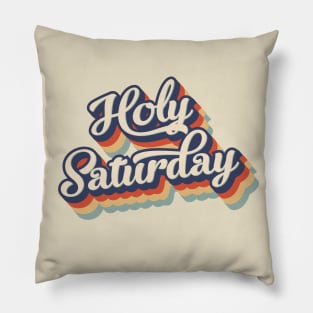 The Saturday T-Shirt Pillow