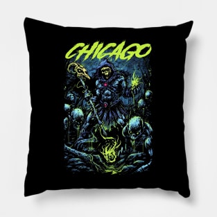 CHICAGO BAND DESIGN Pillow