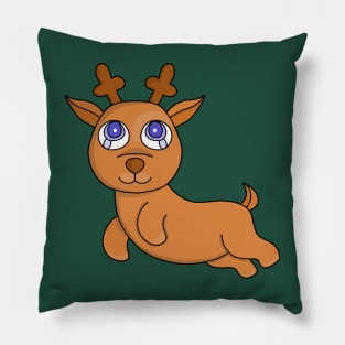 Adorable Reindeer Pillow