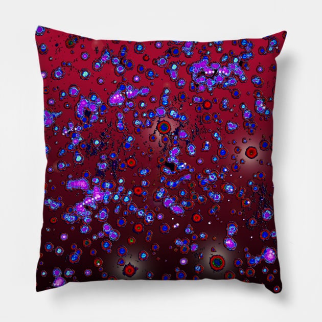 Abstract Art 0071... Pillow by AtelierFafard