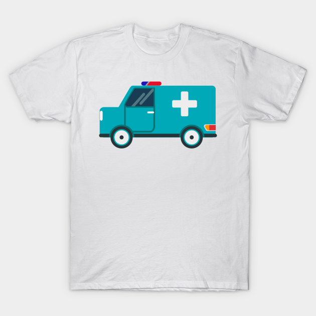 Ambulance Funny Nursery Cartoon Drawing Design - Ambulance - T-Shirt | TeePublic Ambulance Funny Nursery Cartoon Drawing Design - Ambulance - T-Shirt | TeePublic