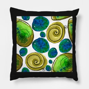 Copy of something green. With a spiral. Possibly with a deeper meaning...2 Pillow