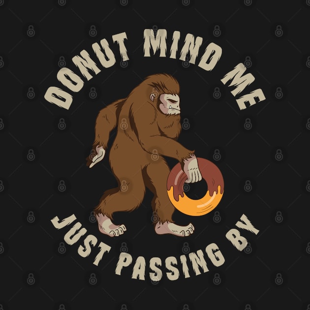 Bigfoot Sasquatch Jeti Donut by Tom´s TeeStore