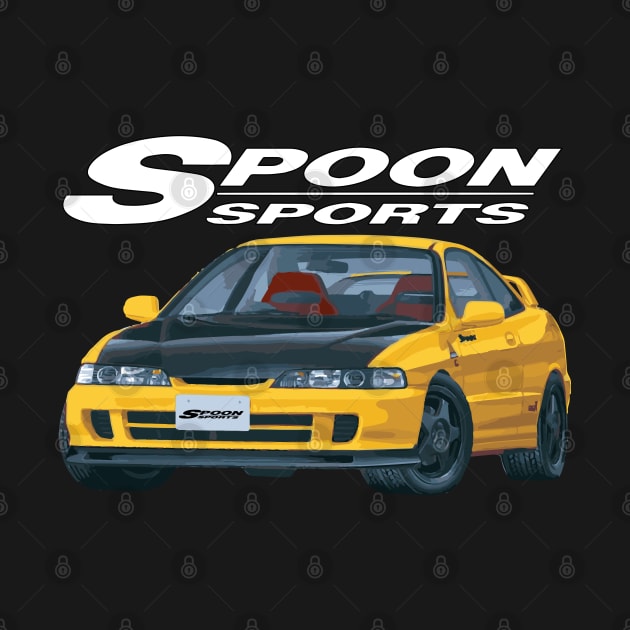 INTEGRA phoenix yellow type r DC2 by cowtown_cowboy