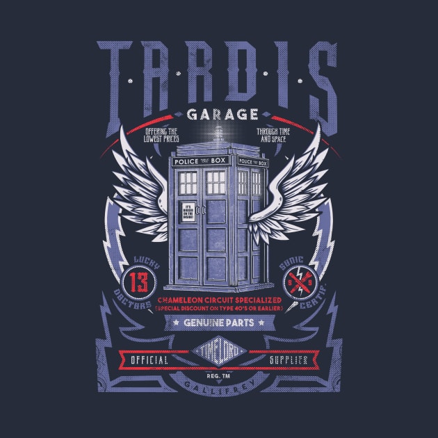 Tardis Garage by Arinesart