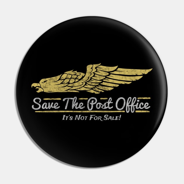 Save the Post Office Pin by karutees