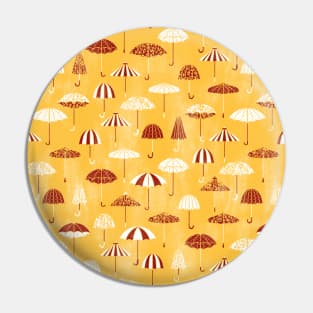 Yellow April Showers Pin