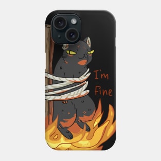 Bonfire for witches Phone Case