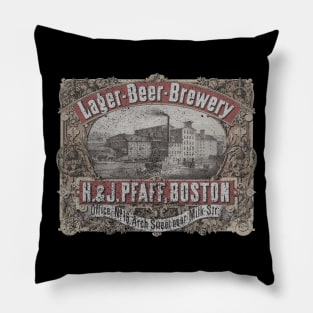 H&J Pfaff (faded) Pillow