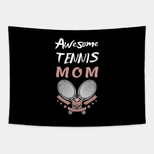 US Open Tennis Mom Racket and Ball Tapestry