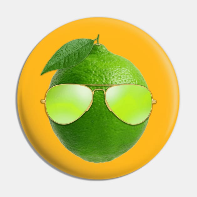 Cool Lime Pin by Nerd_art