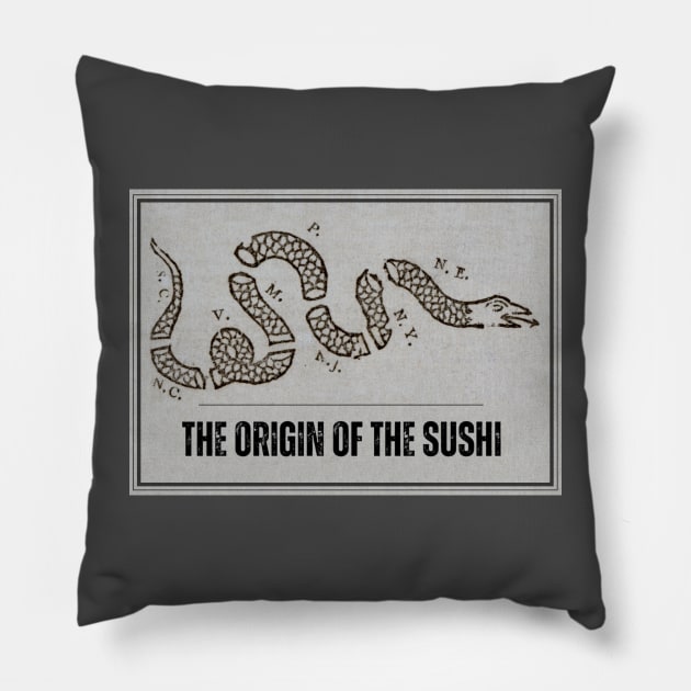 The Origin of the Sushi Pillow by Rag And Bone Vintage Designs