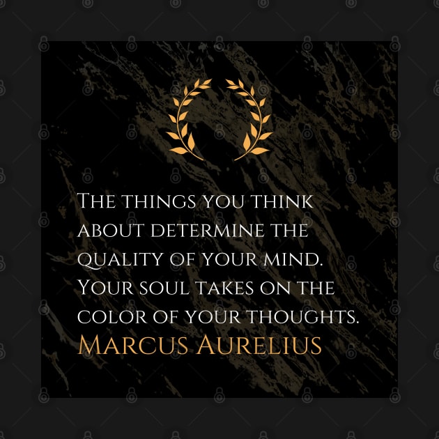 Marcus Aurelius's Wisdom: Shaping the Quality of Your Mind by Dose of Philosophy