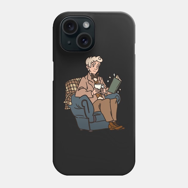 Reading time Phone Case by illustore