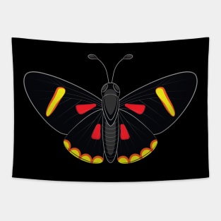 Black butterfly Tapestry