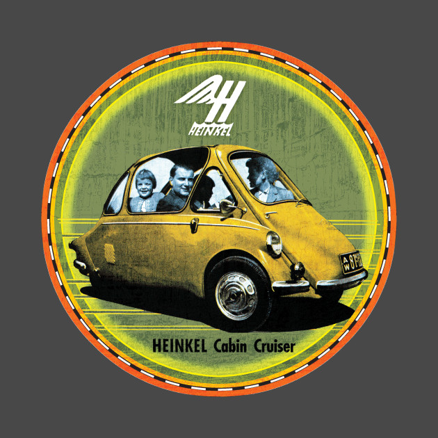 Heinkel Bubble Car Heinkel Car T Shirt Teepublic