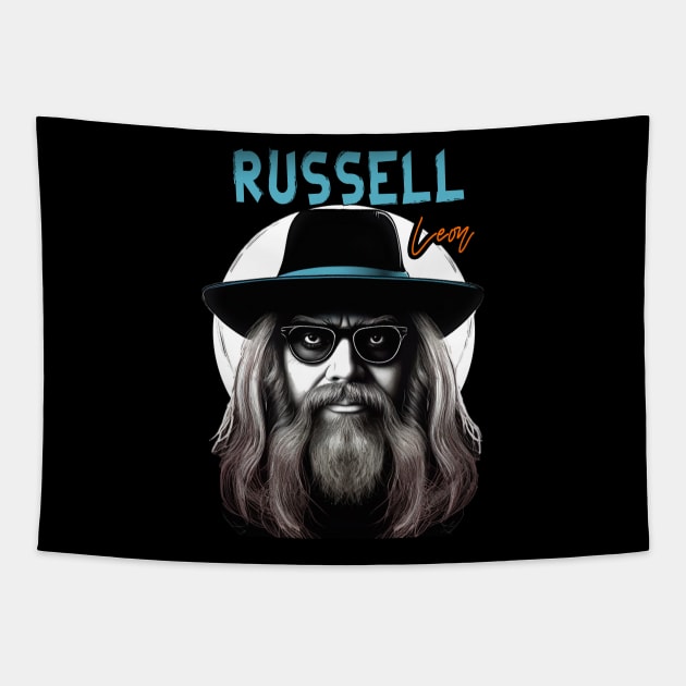 Leon Russell Tapestry by Moulezitouna