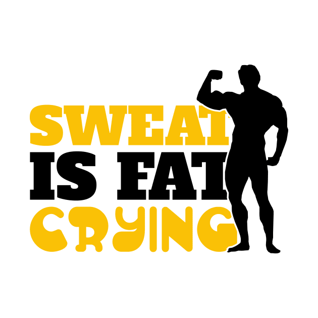 Sweat is fat crying by nektarinchen