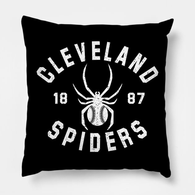 Cleveland Spiders 1887 Defunct Pillow by mubays