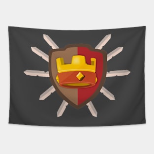 Strong Shield Tapestry