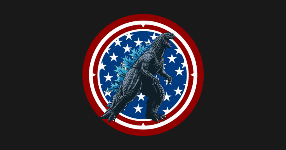 Godzilla 2024 Godzilla Flag TShirt TeePublic