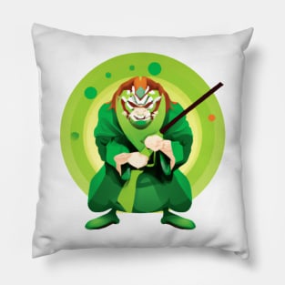 Samurai tiger Pillow