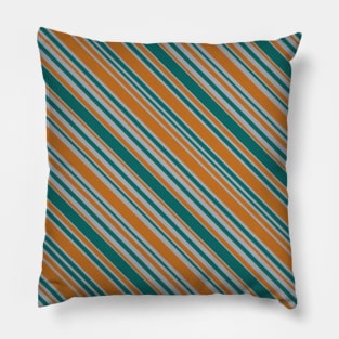 Diagonal stripes background 1 Pillow