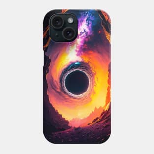 Orange Portal Phone Case