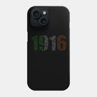 1916 Easter Rising Word Art Phone Case