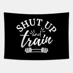 Shut Up and Train Tapestry