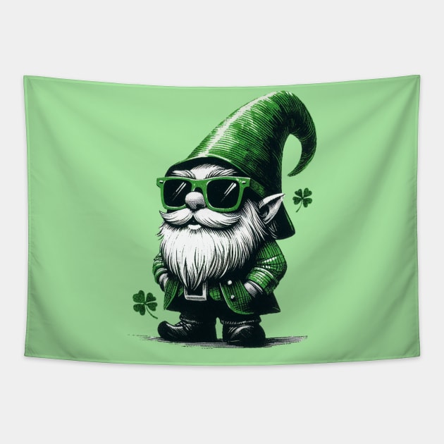 Green Gnome Tapestry by KarmicKal