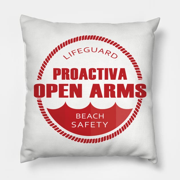 Lifeguard Proactiva Open Arms Pillow by Ghean