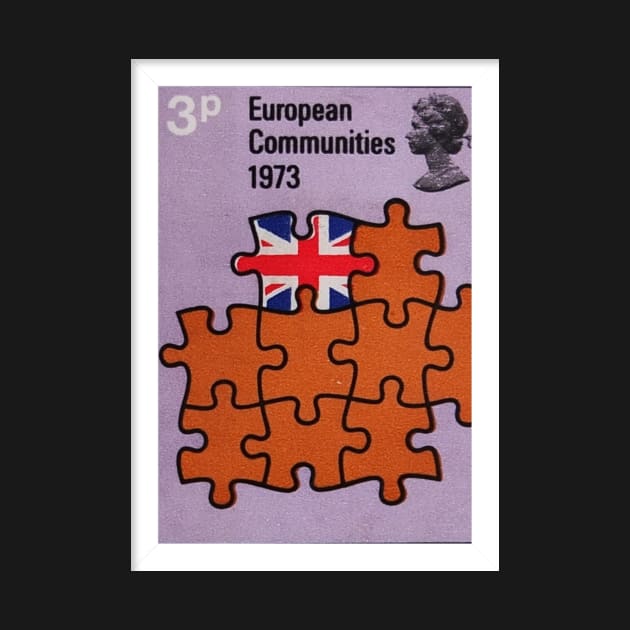 1973 British Postage Stamp - Joining the EEC by Bobbex