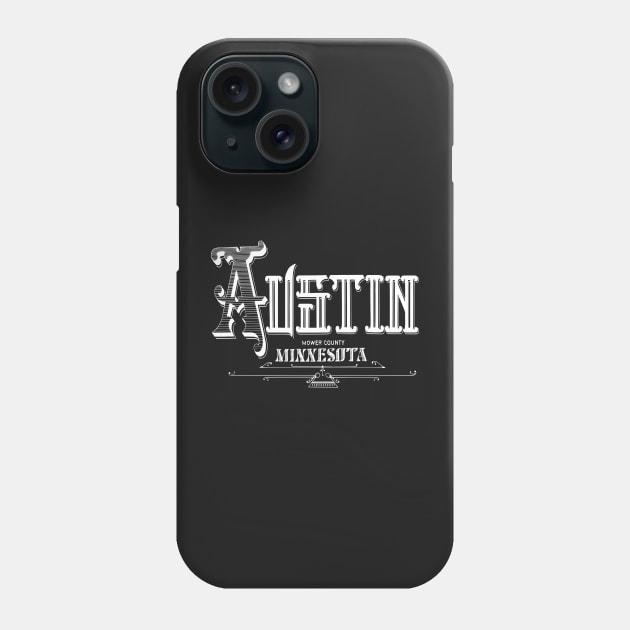 Vintage Austin, MN Phone Case by DonDota