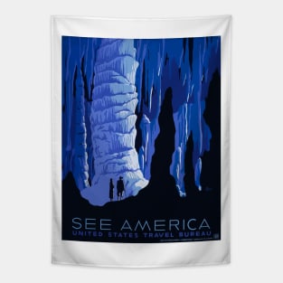 See America Poster Tapestry