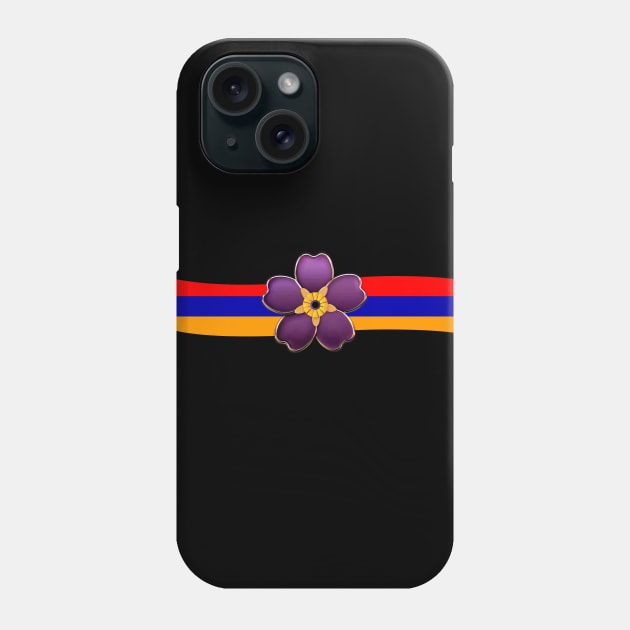 Armenian Genocide Centennial Emblem Phone Case by doniainart