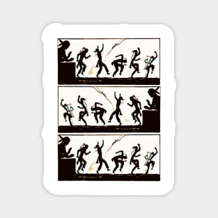 Indians dancing Magnet