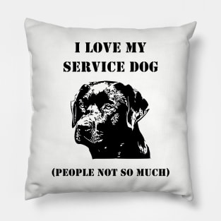 Labrador Service Dog Pillow