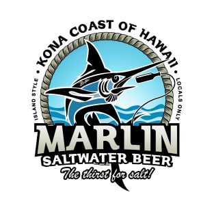 Island Style Marlin Saltwater Beer T-Shirt