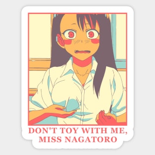 Don't Toy With Me, Miss Nagatoro anime Season 2 Sticker for Sale by  OtakuHQmerch