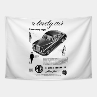 MG MAGNETTE - 1950s advert Tapestry