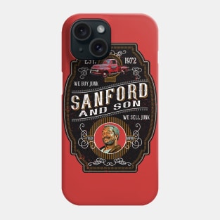 Sanford & Son Salvage Label Phone Case