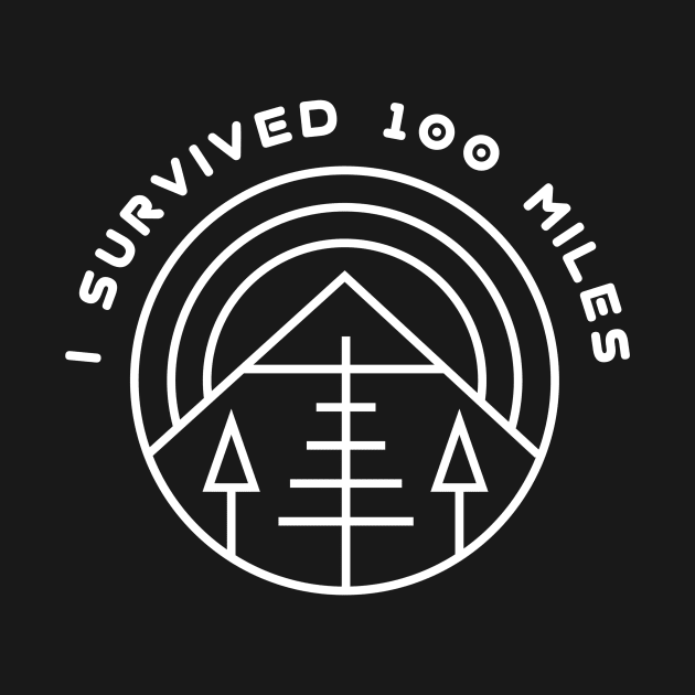 I Survived 100 Miles by PodDesignShop