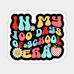 In My 100 Days Of School Era Teacher Kids 100 Days Smarter Magnet