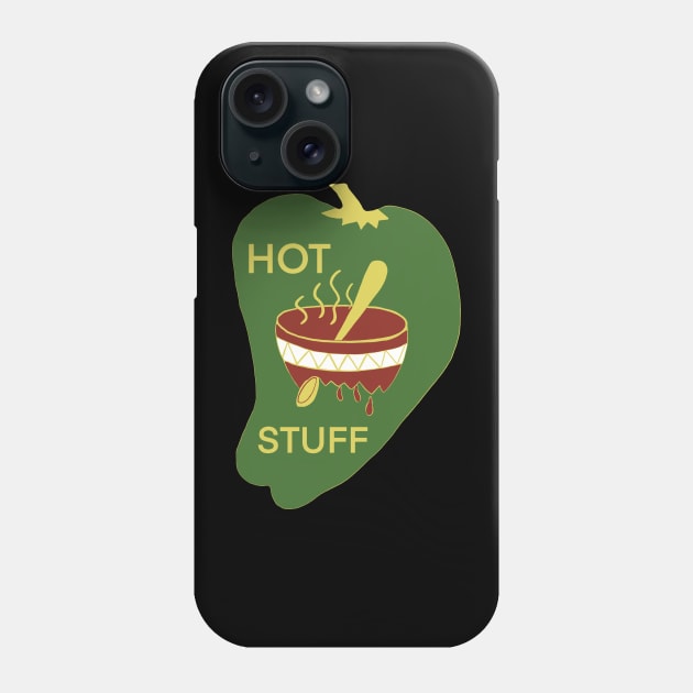 Hot Stuff pepper Phone Case by KBILU_Art