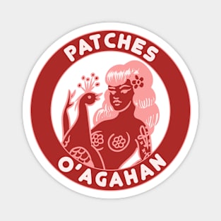 Patches O'Agahan Official Logo Maroon Magnet