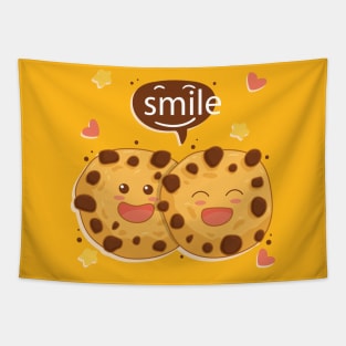 Smile Cookies Tapestry